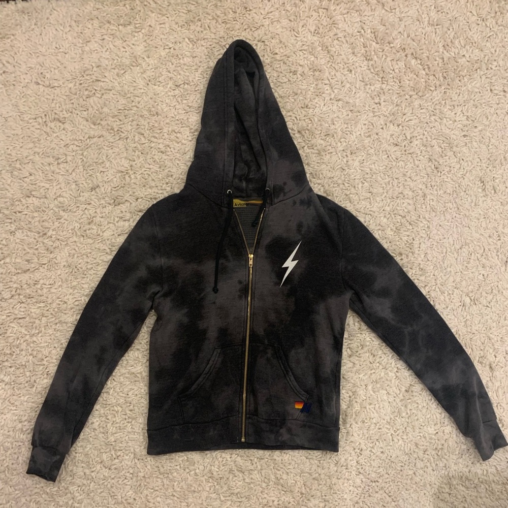 AVIATOR NATION LIGHTNING BOLT ZIP ⚡️